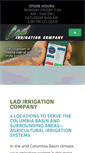 Mobile Screenshot of ladirrigation.net
