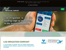 Tablet Screenshot of ladirrigation.net